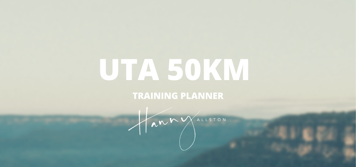 Ultra Trail Australia UTA Running Training Planner