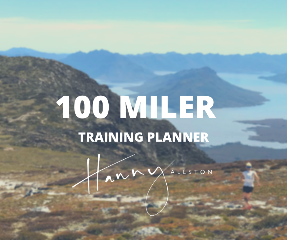 100 Miler Ultra Running Training Planner